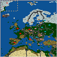 Appearance of the map