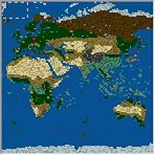 Appearance of the map Appearance of the map